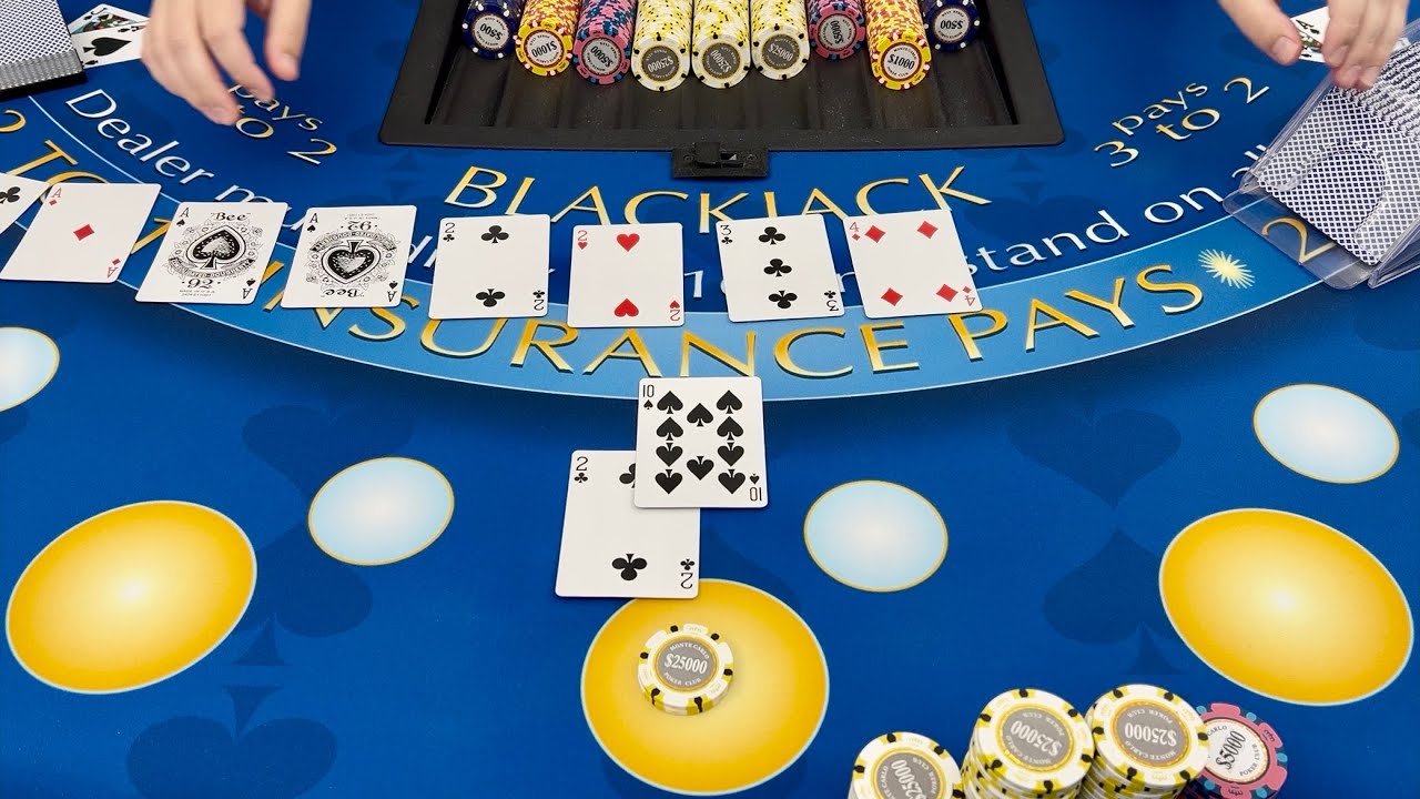 YOU WONT BELIEVE WHAT HAPPENS IN THIS $1,000,000 BLACKJACK SESSION!