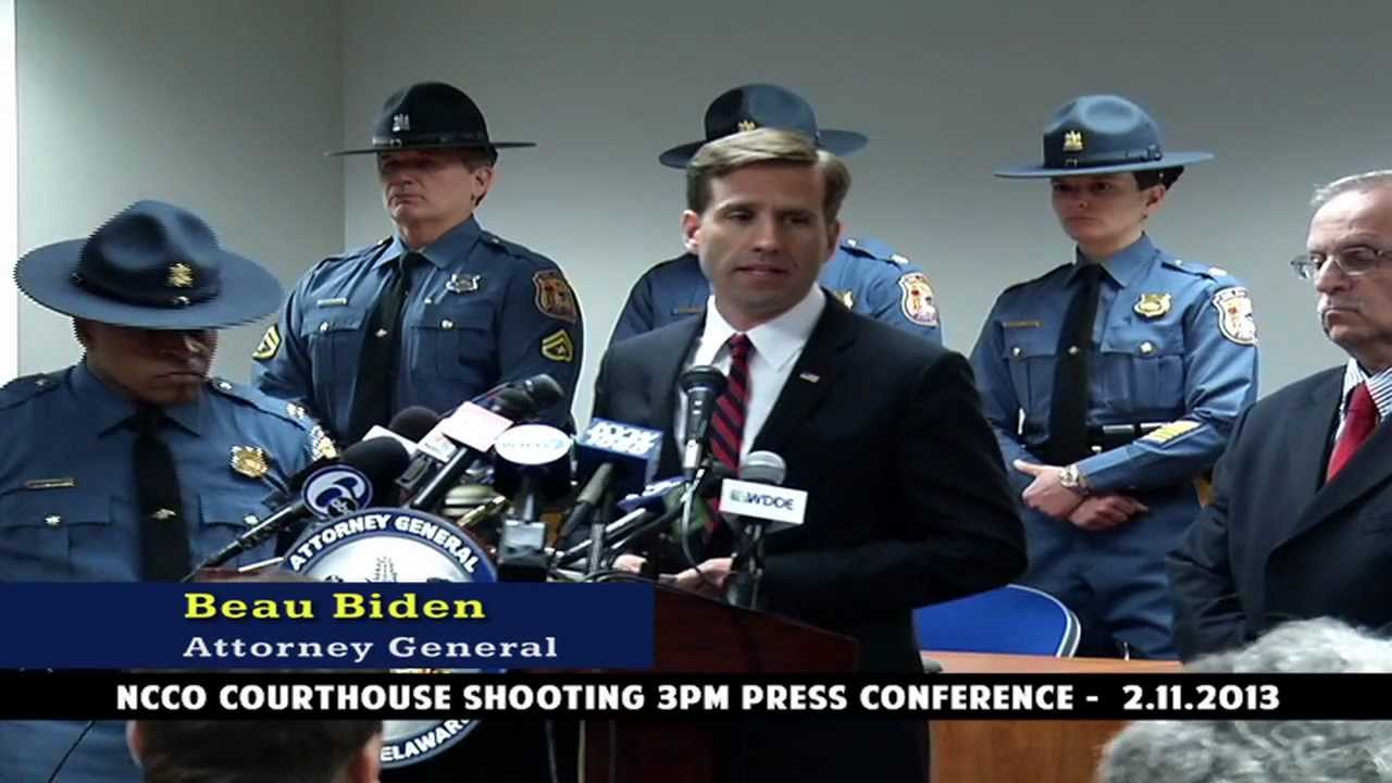 New Castle County Court House Shooting - Full Press Conference-3pm