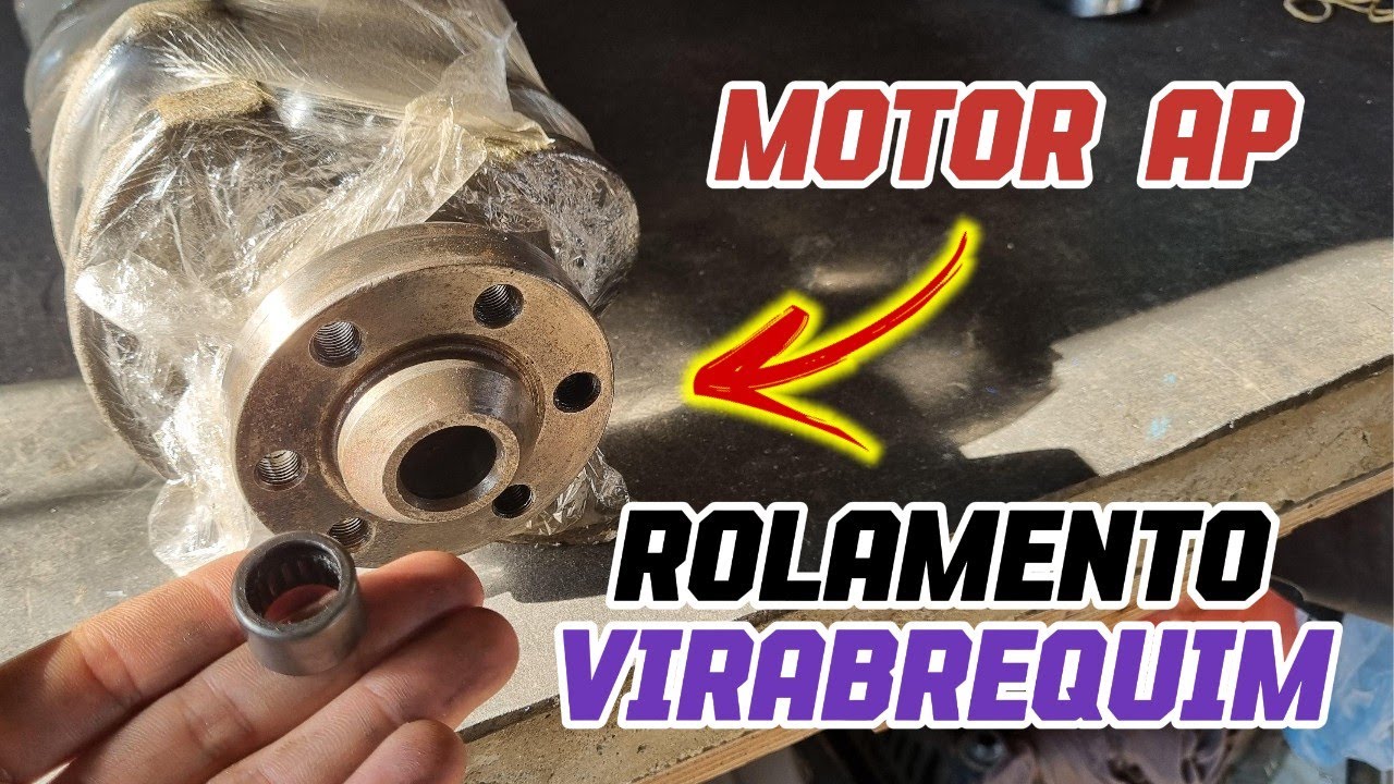 COMO TROCAR O ROLAMENTO DO EIXO PILOTO DO MOTOR AP