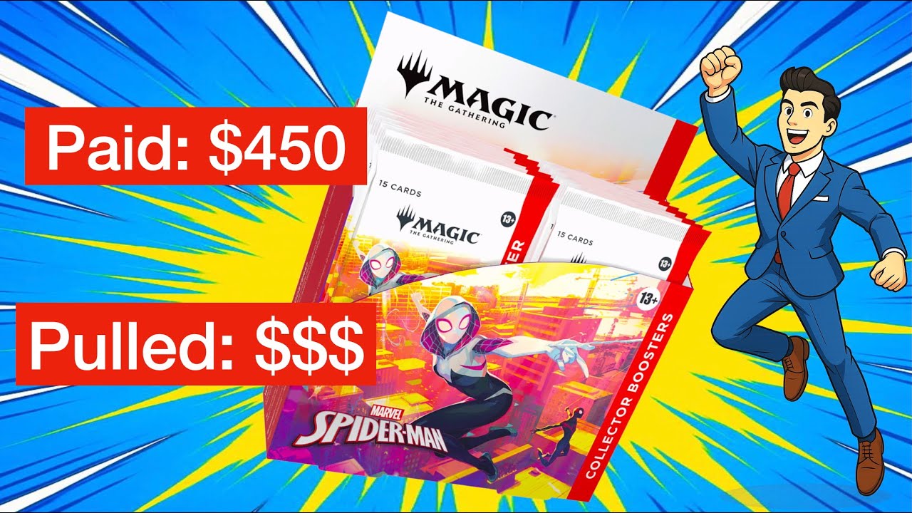 CRAZY HIT RATES!?! MTG Spider-Man Collector Booster Box Opening w/ Prices!