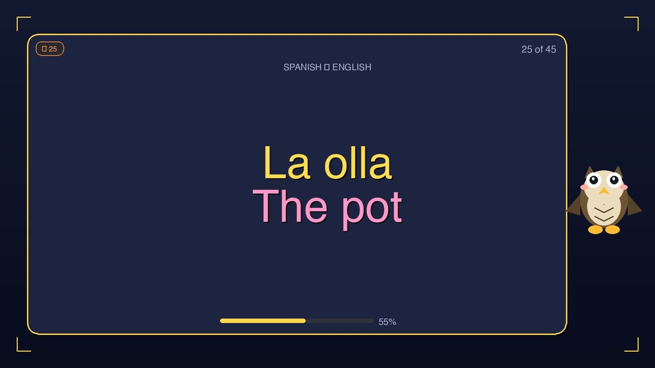 45 Spanish Cooking Words 👨‍🍳 Kitchen Vocabulary in Spanish!