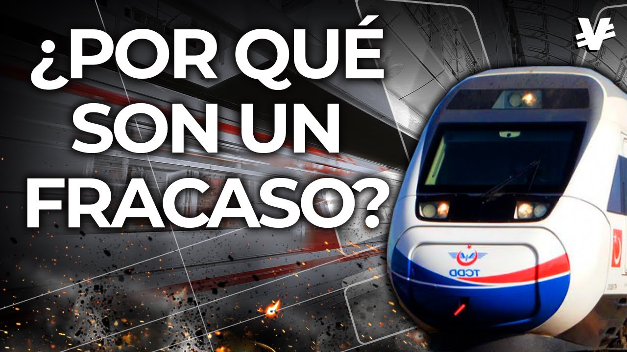 ¿Son los TRENES de alta velocidad una ESTAFA política? - VisualEconomik