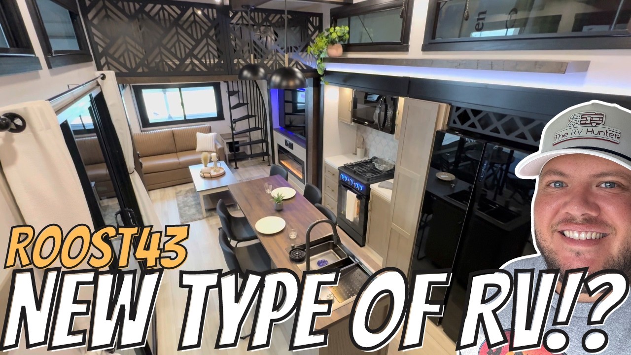 A New Type of RV!? 2025 Wildwood Heritage Glen ROOST43