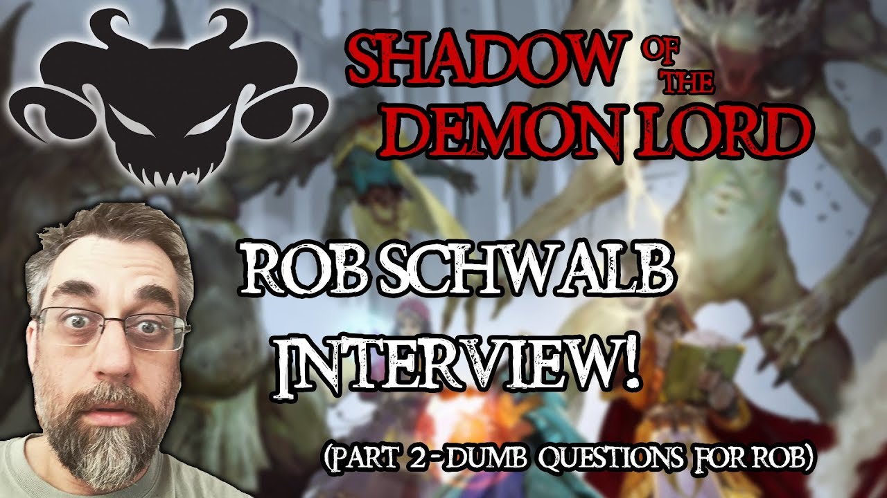 Interview with Rob Schwalb - Q&A Time! | (Vegetarianism, Music, Movies, and More)
