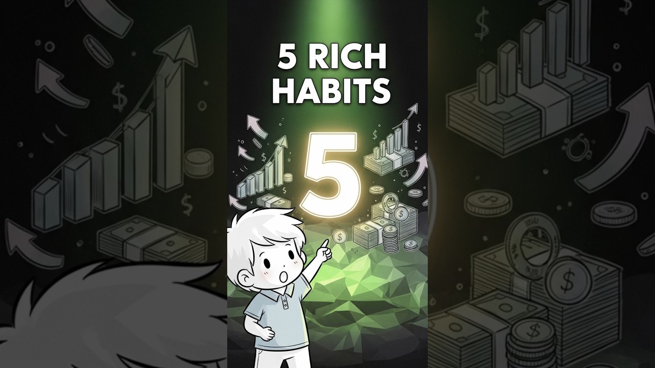 5 Daily Habits That Build Wealth #wealthmindset #successmindset #wealthbuilding #financepsychology