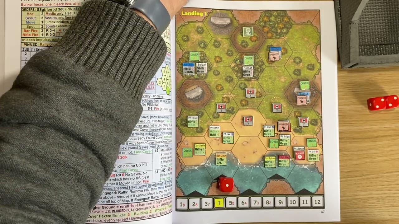 Rifle Squad: US at Omaha Beach - Instructional Playthrough Part 3 (Final)
