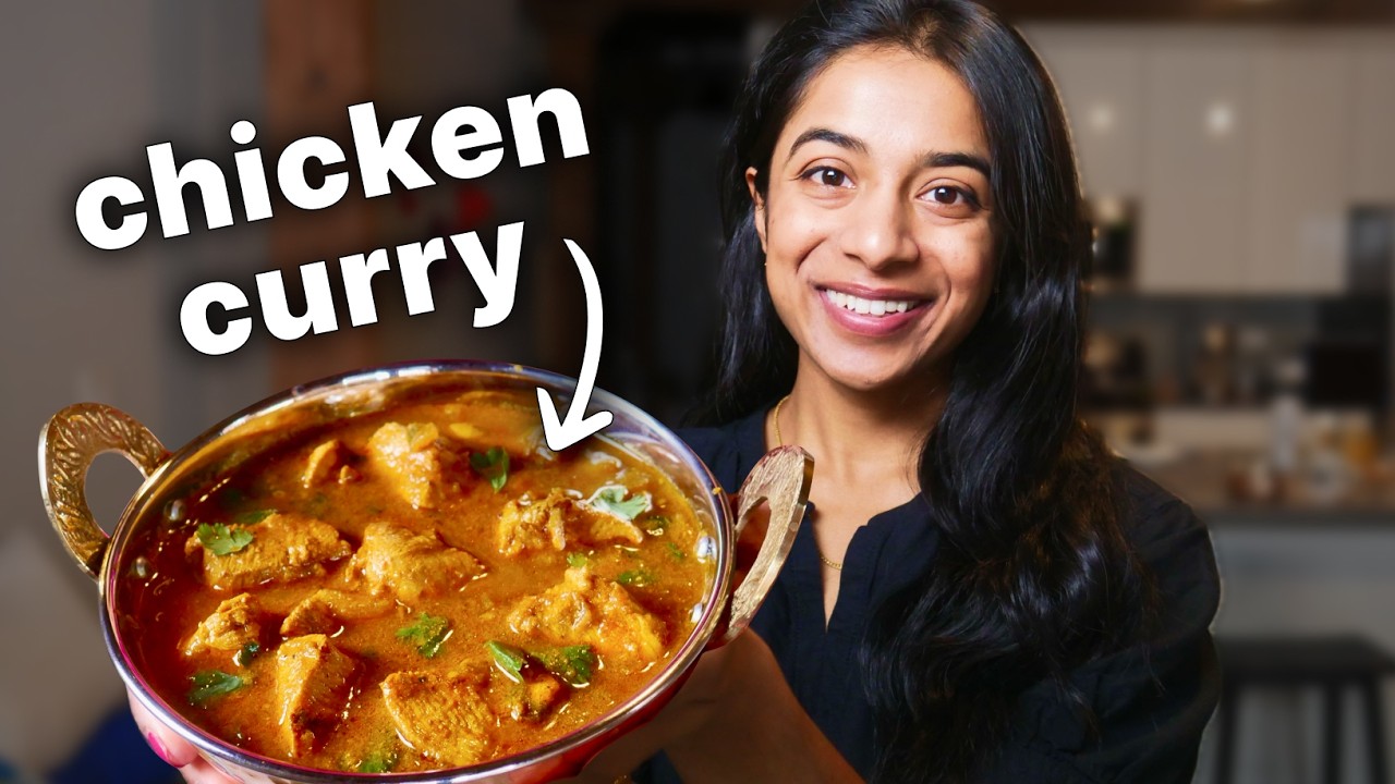 How to make Indian chicken curry (instant pot meal prep)