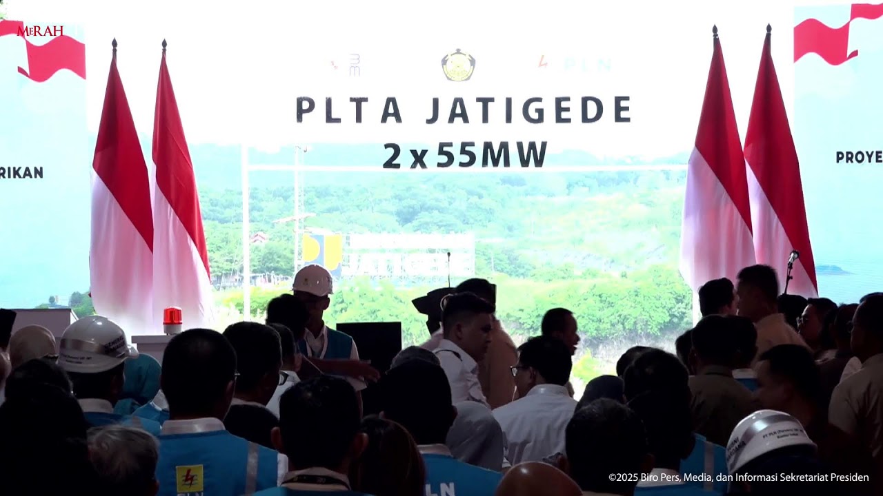 LIVE: Presiden Prabowo Resmikan Proyek Strategis Ketenagalistrikan 18 Provinsi,Sumedang, 20 Jan 2025