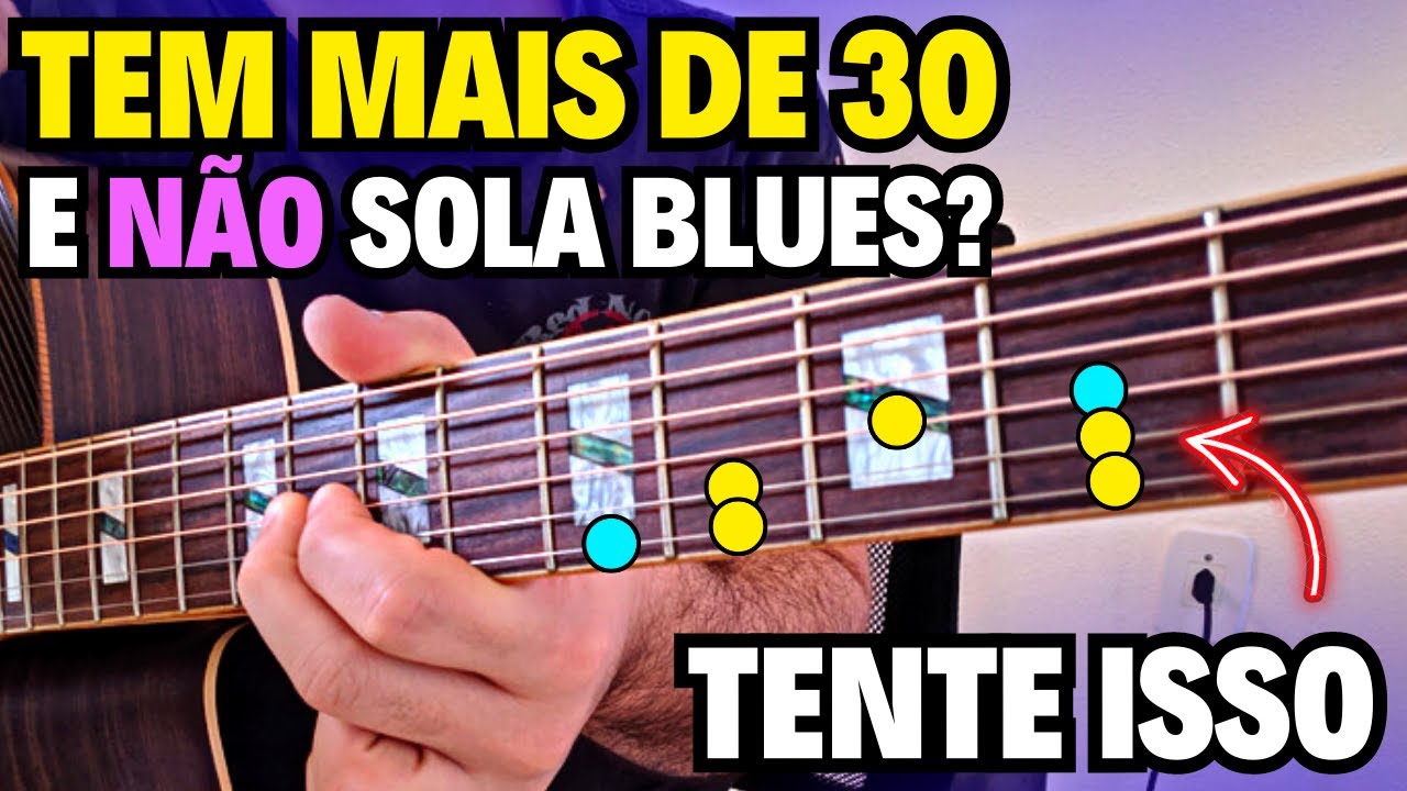 Como SOLAR BLUES em 4 NÍVEIS - Diversão garantida, Frases e EXPLOSÃO DE CABEÇAS - Aula De Violão