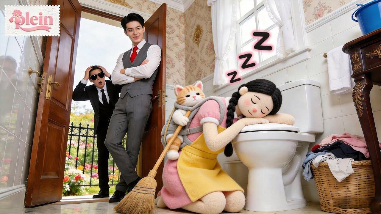 Le PDG n'a jamais souri de sa vie,mais il sourit et aime la mère célibataire qui dort aux toilettes!