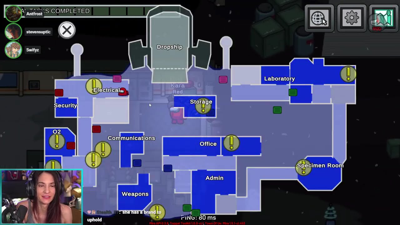 AMONG US Town of Us w/ Dumbdog, xChocobars, SteveSuptic, Baycon, 5up, Junkyard, and others