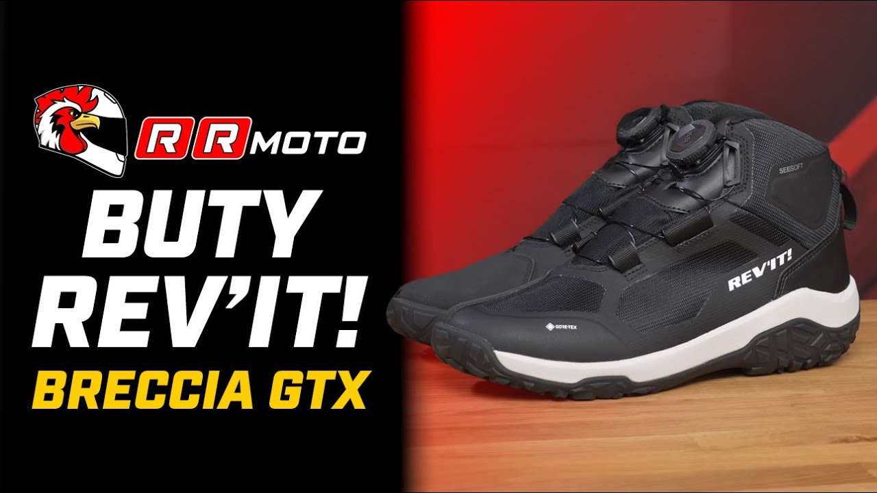 REVIT BRECCIA GTX - miejskie buty motocyklowe GORE-TEX z systemem BOA