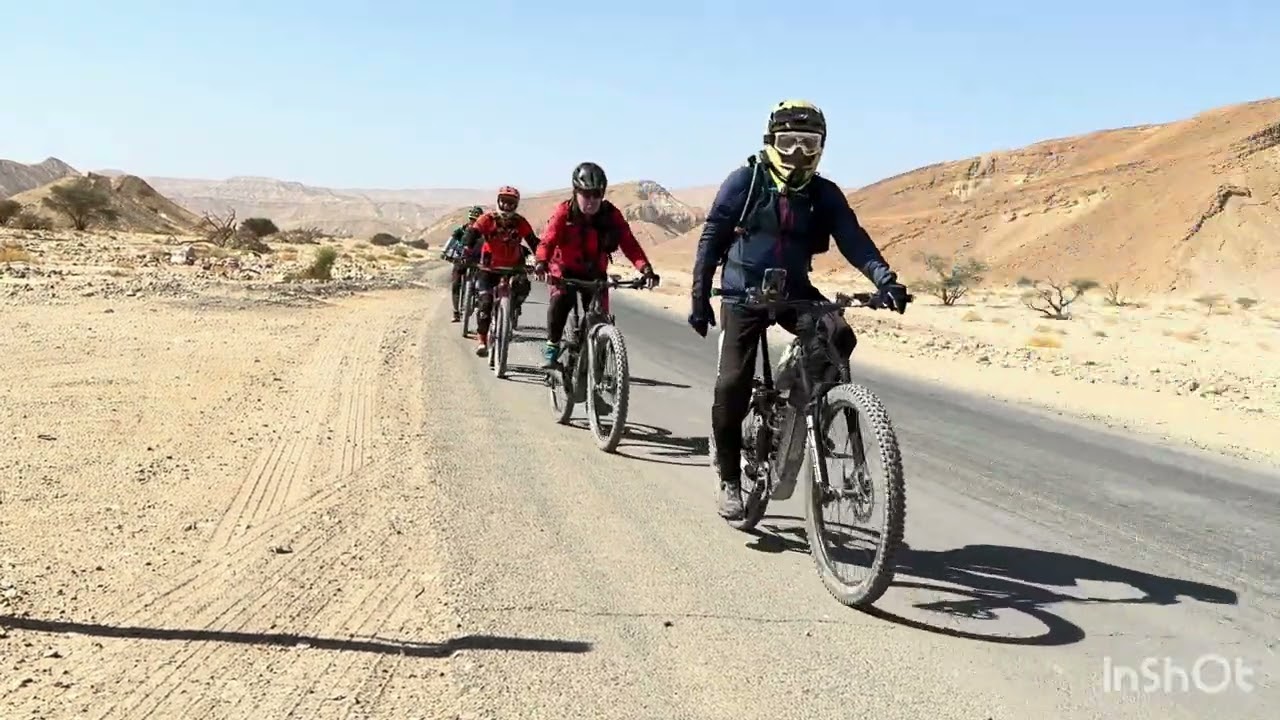 Cycling in Israel- Crossing the Arava – Day Two 🚴‍♀️ from Elifaz to Eilat 52 k”M  