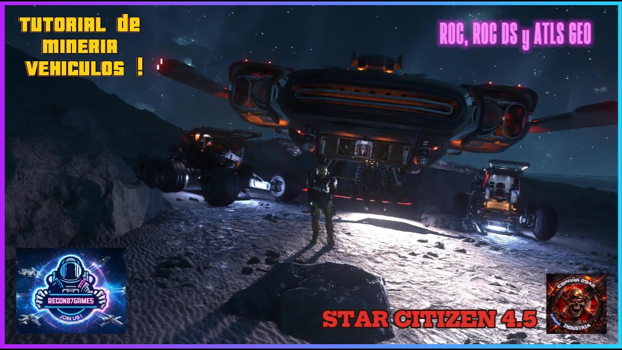 Tutorial Minería Vehículos terrestres y exotraje ! Star citizen 4.6