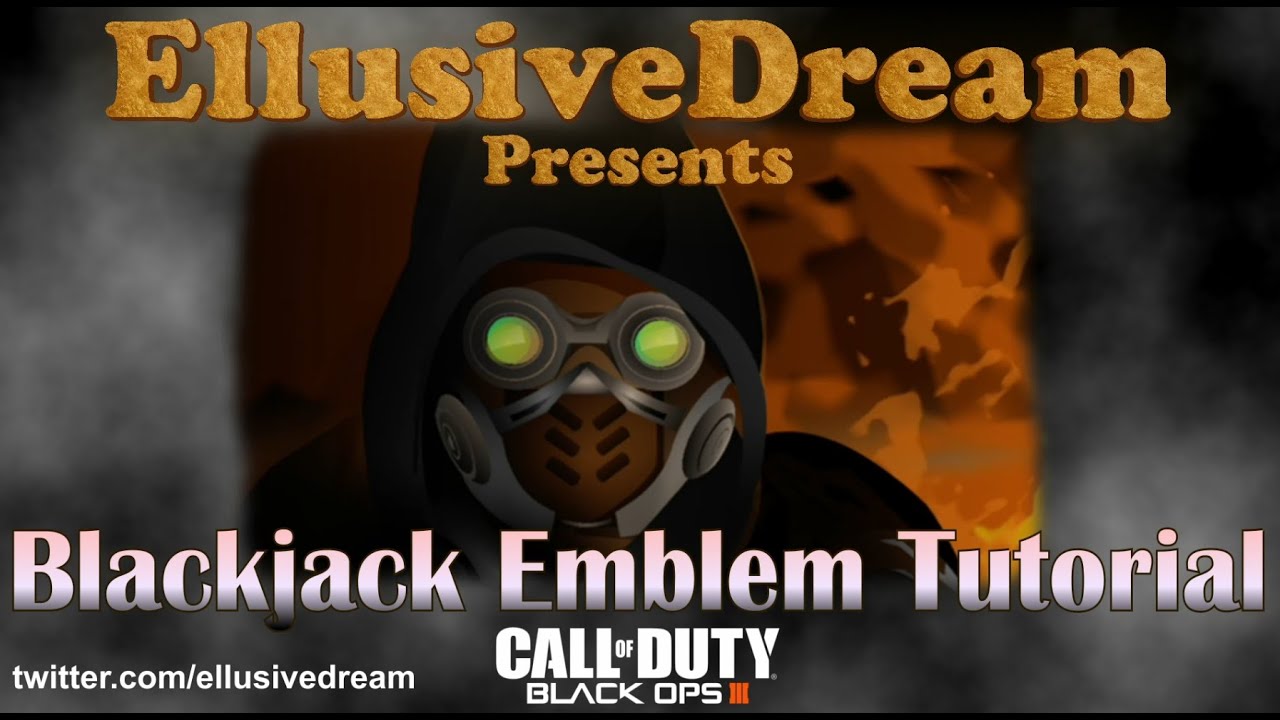 Blackjack Specialist CoD Emblem Tutorial by EllusiveDream