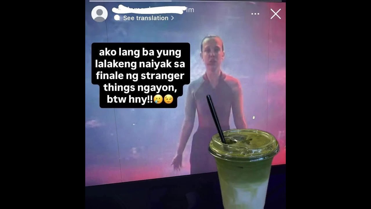 AKO LANG BA YUNG LALAKENG NAIYAK SA FINALE NG STRANGER THINGS? , BTW HNY!