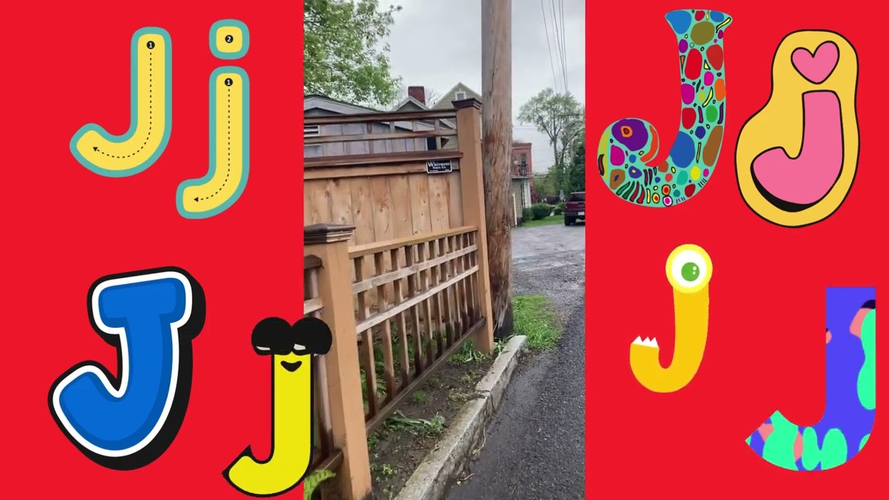 #18) J and j: learn to read j. #readmycity