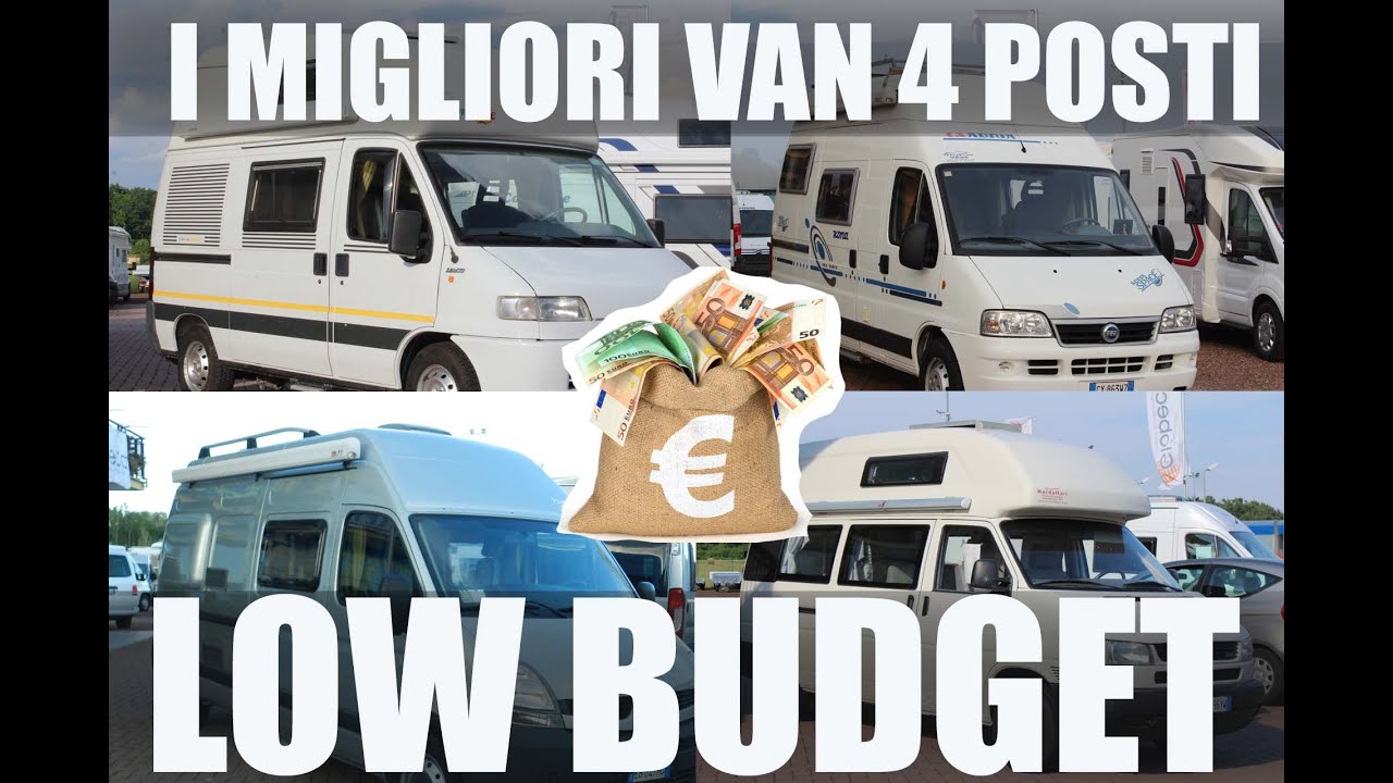 I migliori van usati ( 4 posti letto ) di sempre! Ecco quali puoi acquistare senza svenarti... ;-)