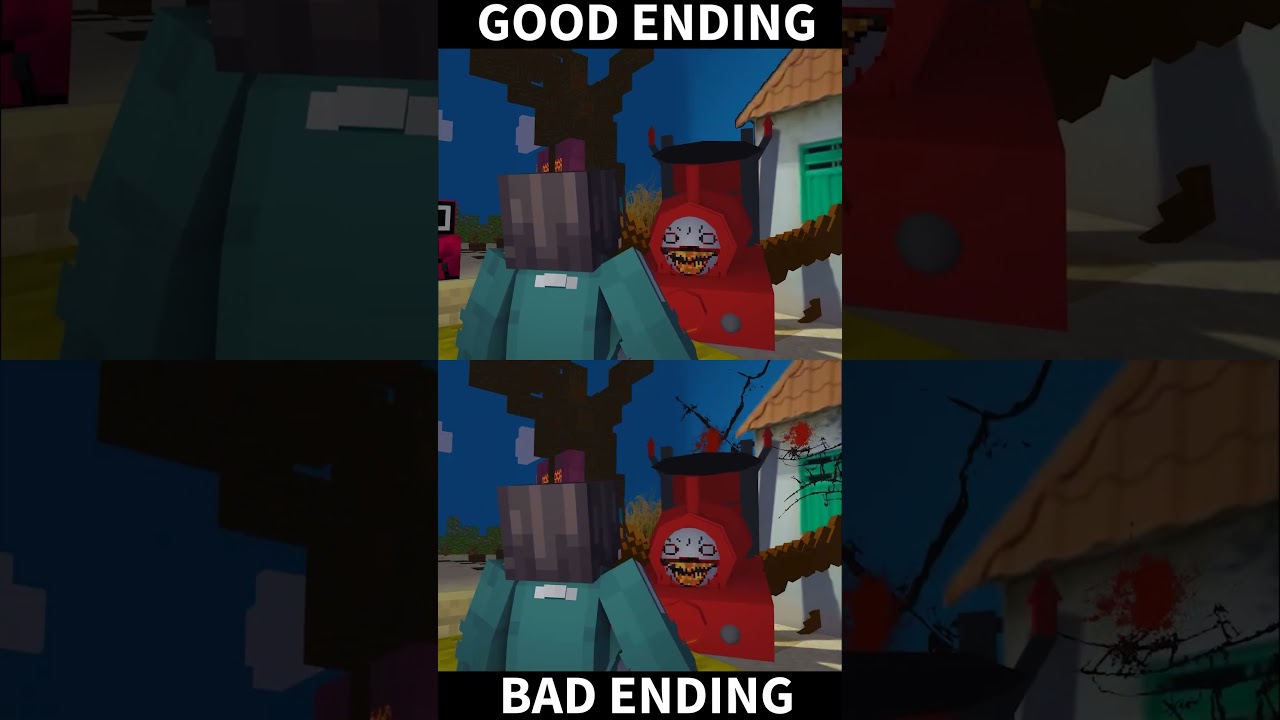 Choose one Team in Squid Good End vs Bad Ending
