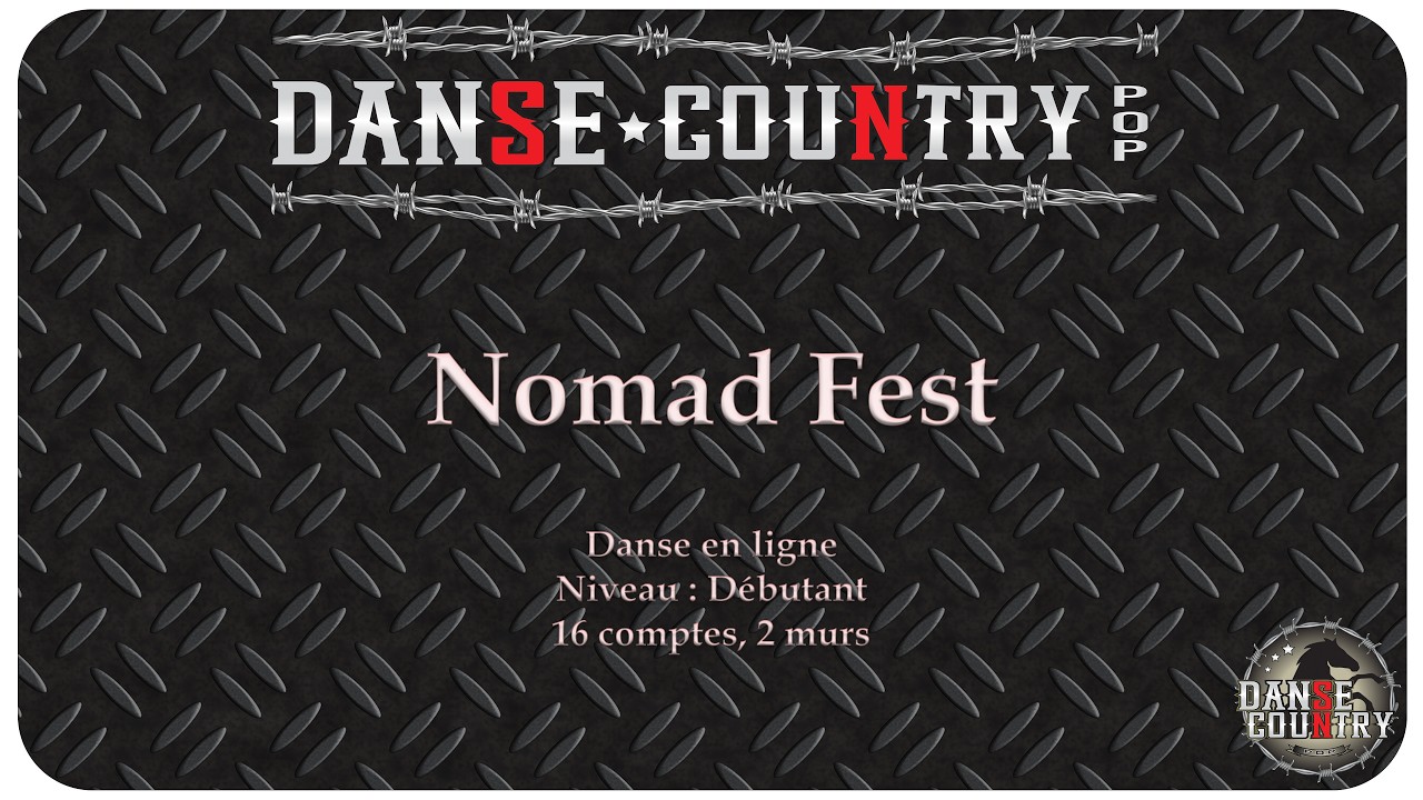 (Demo) Nomad Fest - Line Dance - Niveau Débutant