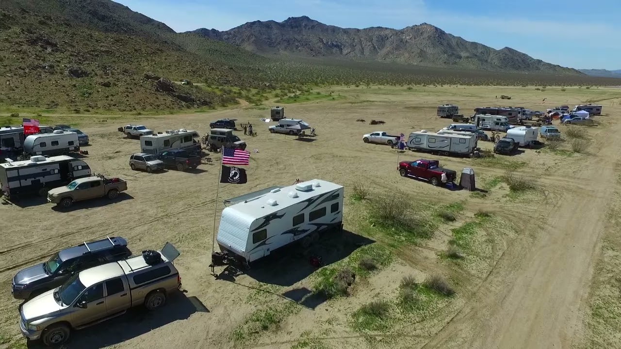 Drone Footage from Burning Ham XII AKA Muddeback