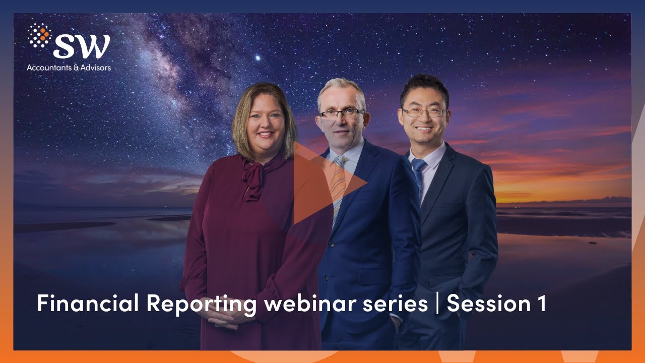 Financial Reporting webinar series | Session 1