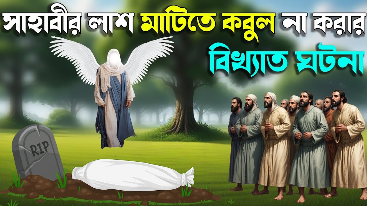 সাহাবী হয়েও মৃত্যুর পরে মাটিতে কবুল না করার বিখ্যাত ঘটনা | ইসলামিক কাহিনি | Islamic video zone 
