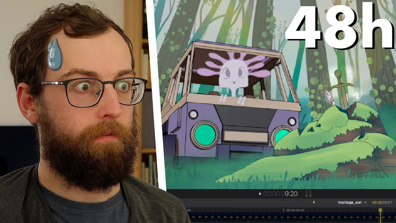 ON A FAIT UN FILM D'ANIMATION EN 48H  (et c'était super)