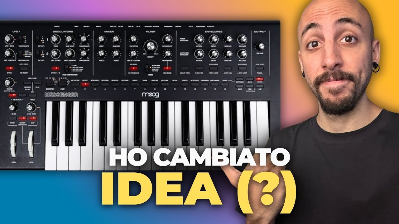 IL MOOG MESSENGER È MOLTO MEGLIO DI COME PENSAVO 😱 | StrumentiMusicali.net