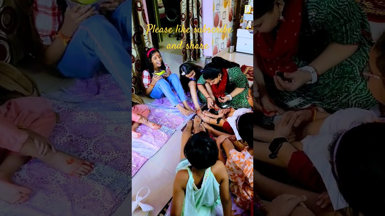 Kanya Poojan #navratri #navratrispecial #kanyapoojan #pooja #shorts