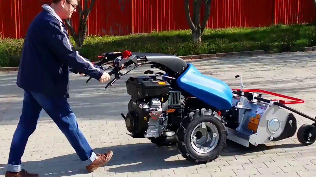 Noua motocositoare BCS 660 cu TRANSMISIE HIDROSTATICA
