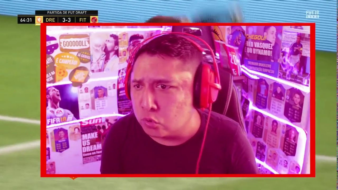 FredVasquezBR 100% PISTOLA no FIFA 2019 FUT Draft (RAGE MASTER)
