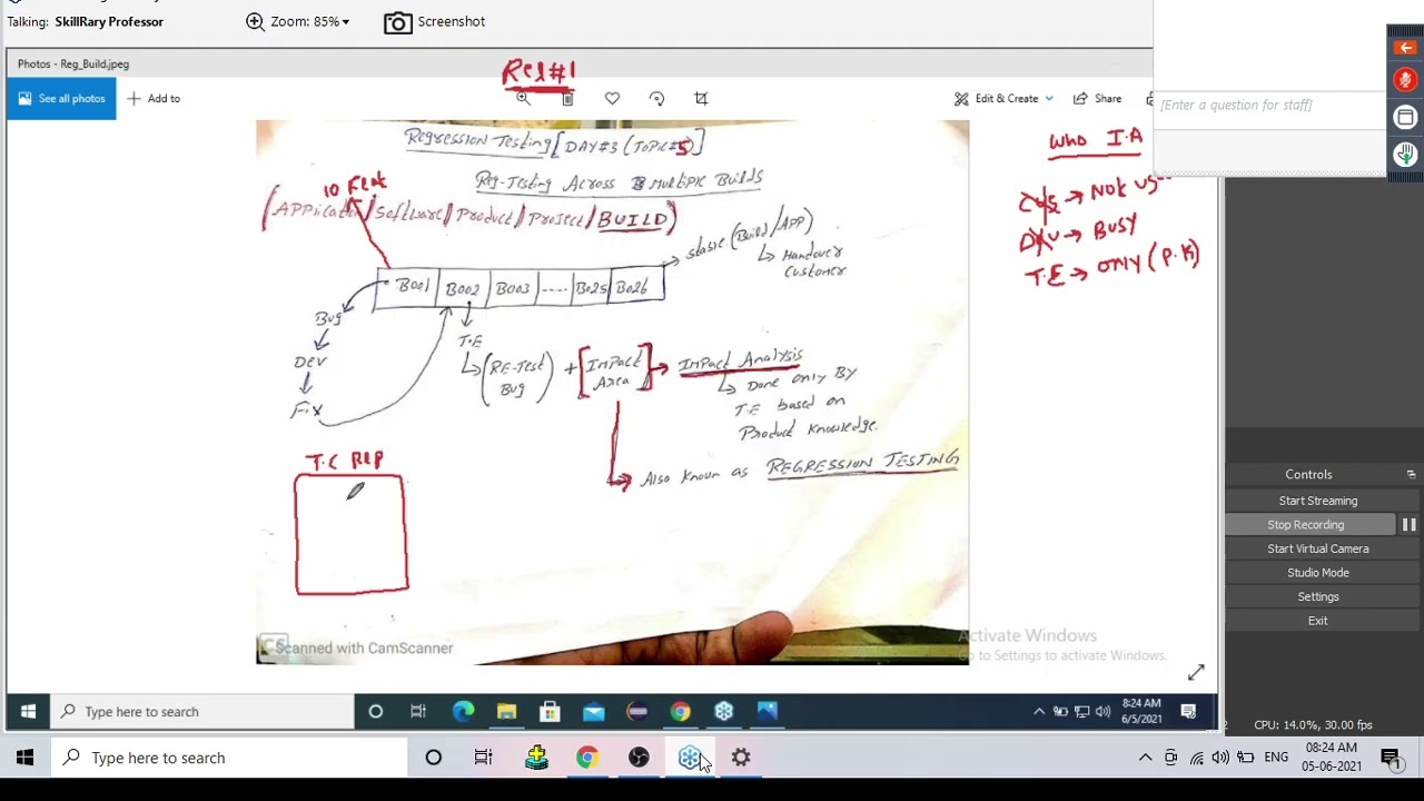 REGRESSION TESTING Part-3