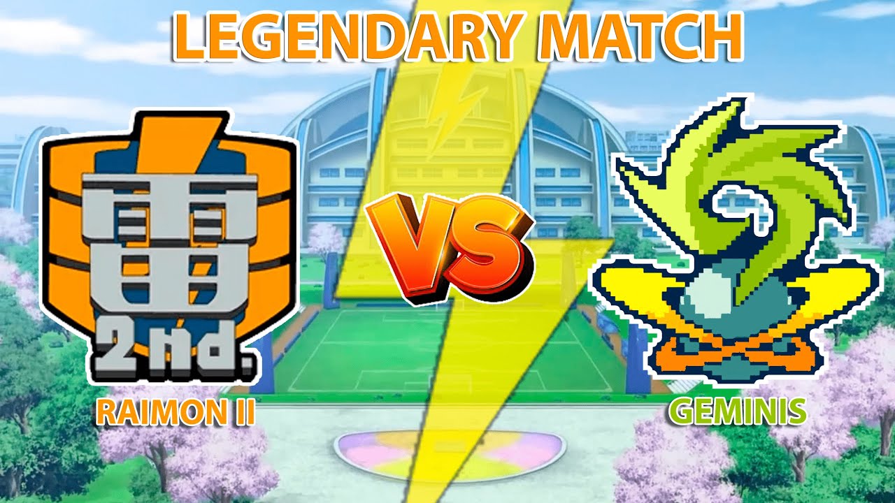 Raimon II VS Gemini Storm | Inazuma Eleven GO Strikers 2013 LEGENDARY MATCH