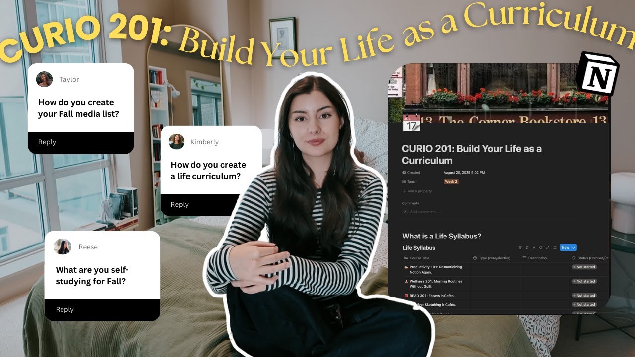 Build Your Dream Life Curriculum : Fall Syllabus