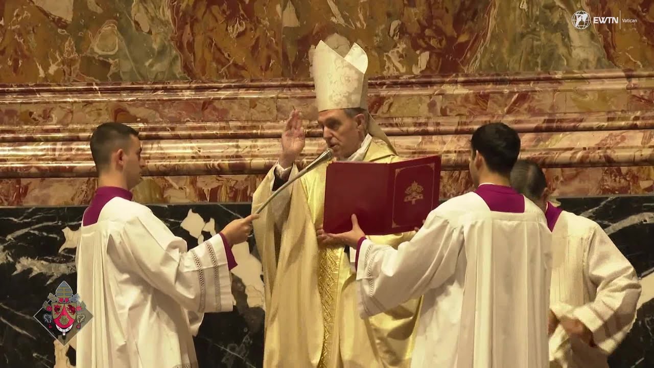 Missa do primeiro aniversário da páscoa do Papa Bento XVI