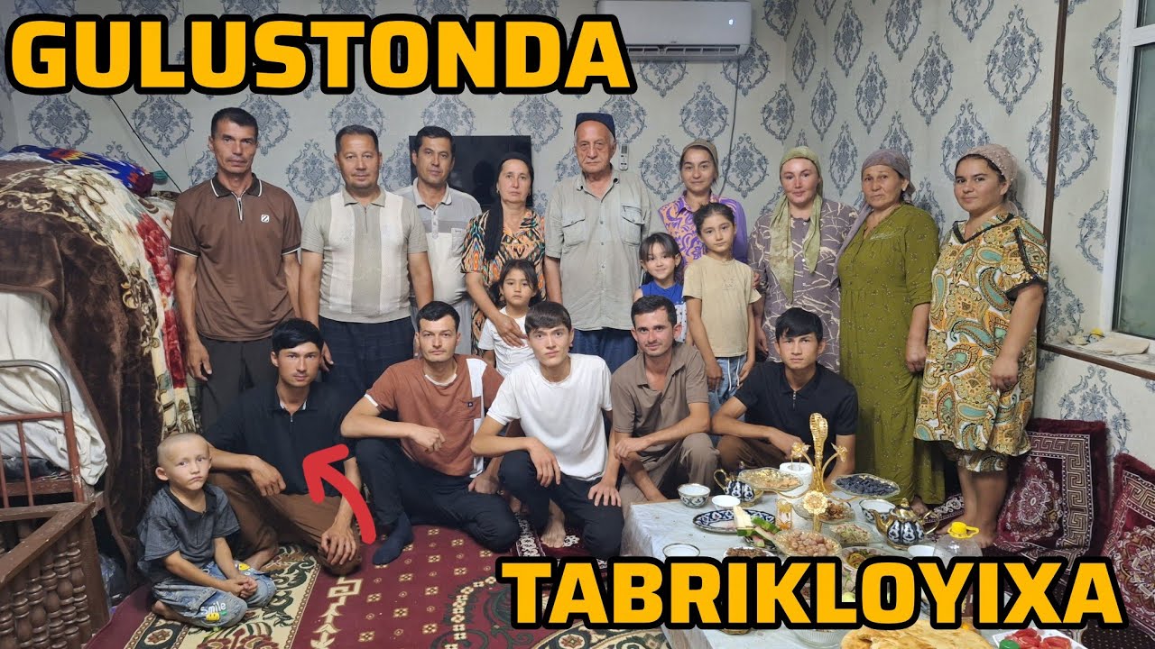 TABRIKLOYIXA O'ZBEKISTON MFY GULUSTONDA AKA UKALAR TUGULGAN KUN