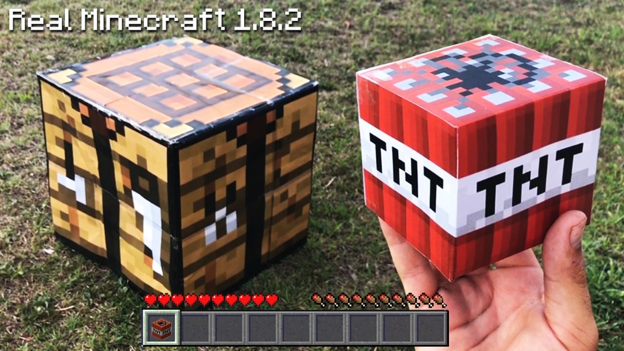 Real Life Minecraft - HOW TO MAKE TNT