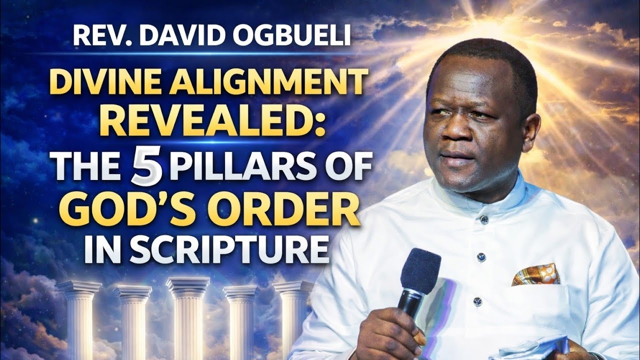 DIVINE ALIGNMENT REVEALED: THE 5 PILLARS OF GODS ORDER IN SCRIPTURE|| DOMINION MANDATE|| REV DAVID