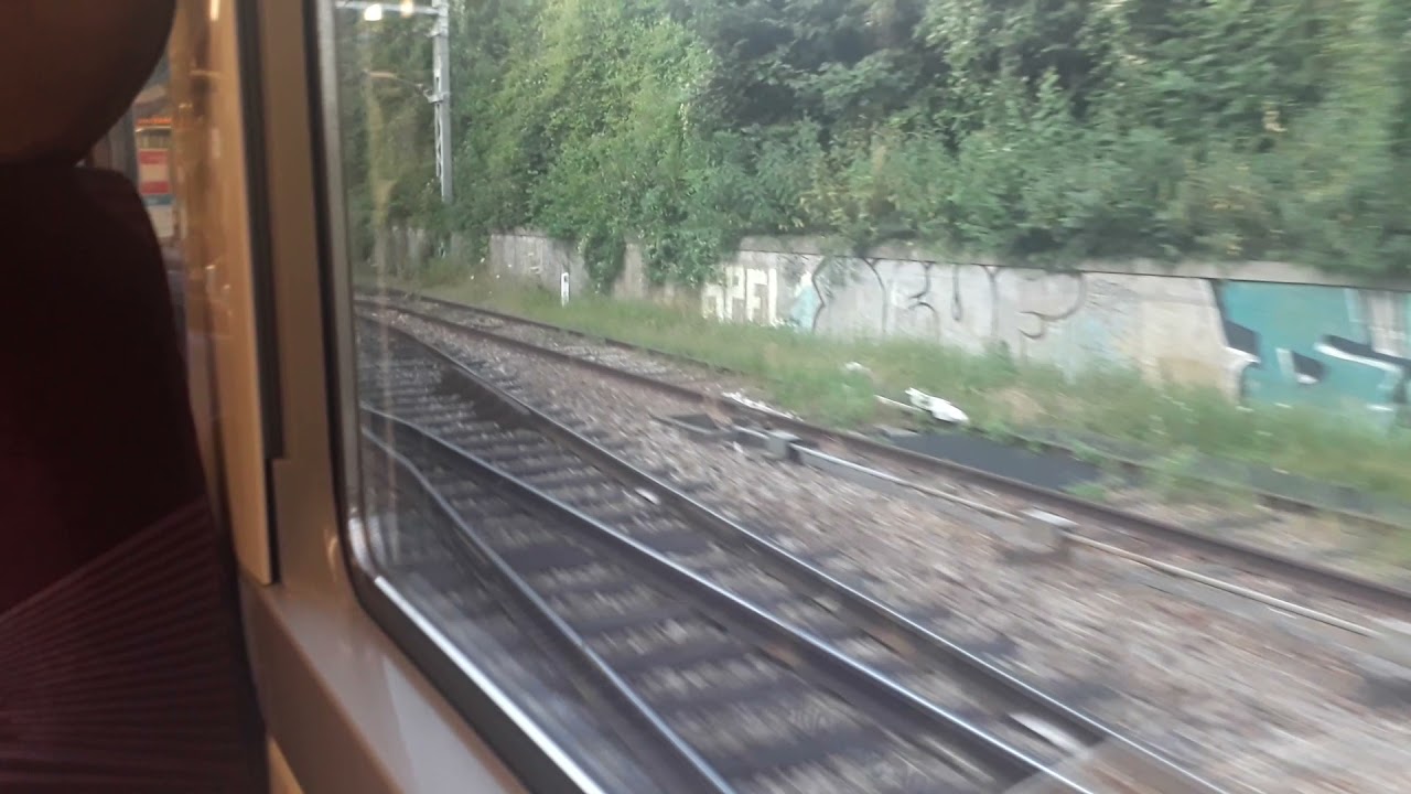 Abroad Regiolis Haute Normandie Ligne Dieppe Rouen Arrive Gare Rouen