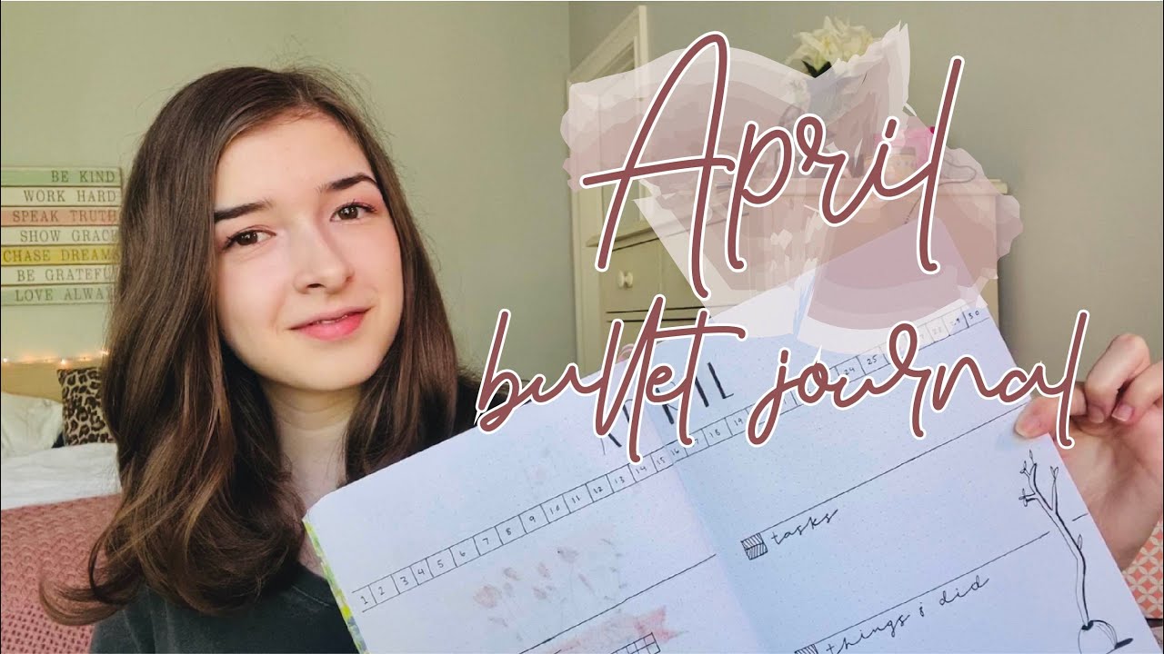 April Bullet Journal Prep With Me! | planning + getting organized for April