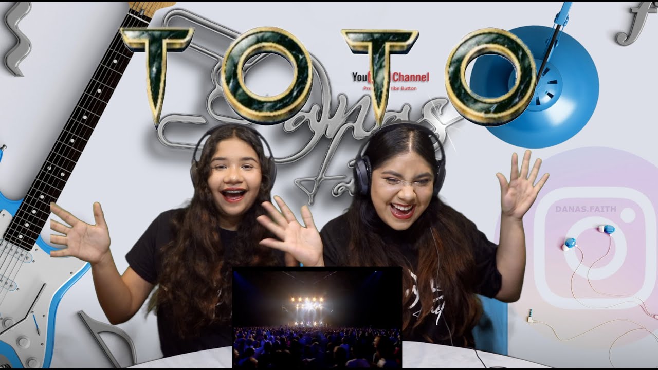 Две девушки впервые реагируют на песню Toto - Home Of The Brave (Live in Poland 2013)