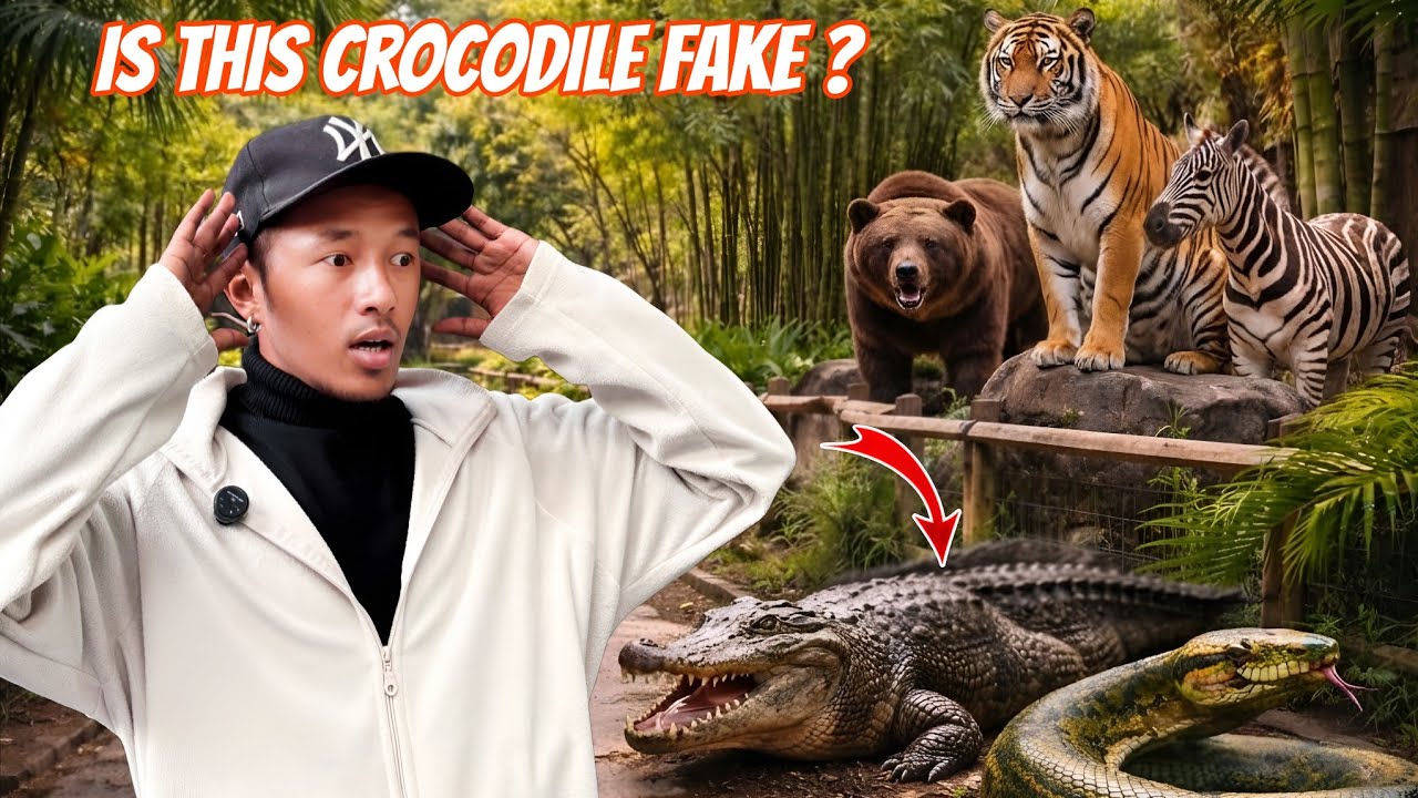 Ye CROCODILE Fake Hai Kya Dehradun Zoo Mai 😱 || Malsi Deer Park 😍
