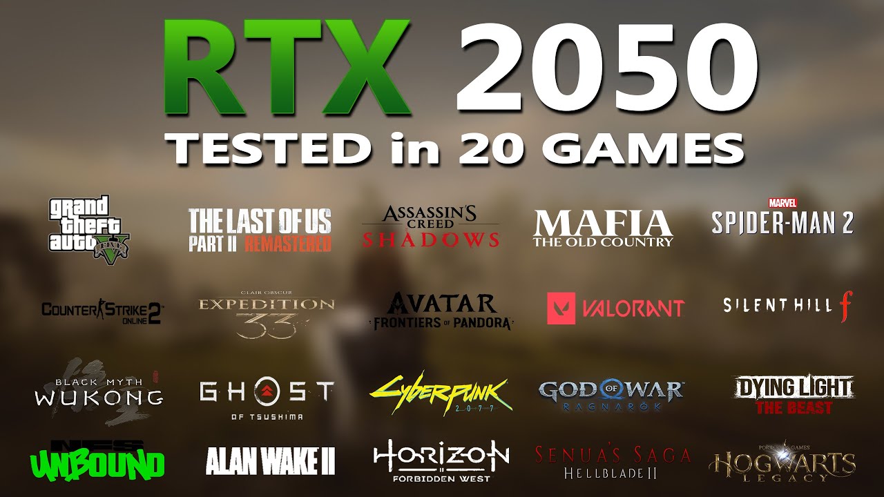 Тест производительности NVIDIA RTX 2050 в играх в 2026 году | Хватит ли её в 2026 году? | Протест...