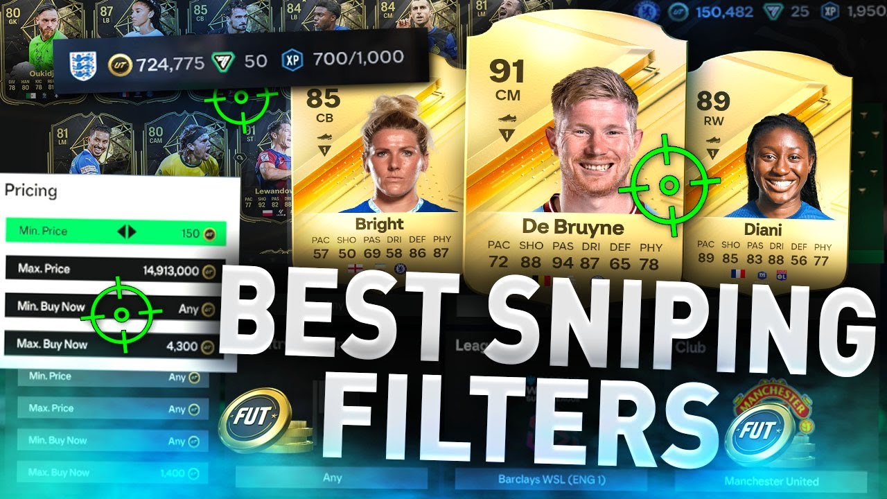 These 5 Sniping Filters will make YOU RICH on FC 24... 🔥