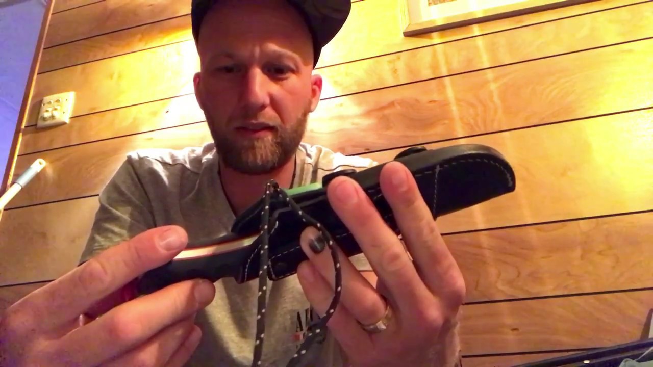 Bushcraft Knife review (Muela Rhino) Paper Cutting test.