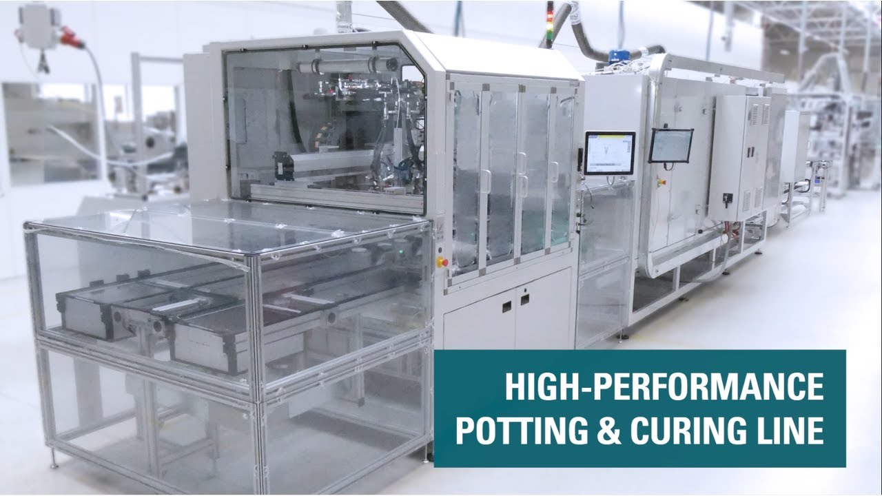 Dispensing I High-Performance Potting and Curing Line