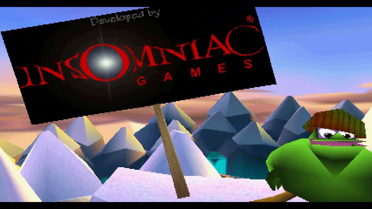 Spyro The Dragon (PSone) Title Screen, Start Up, Intro - Full HD