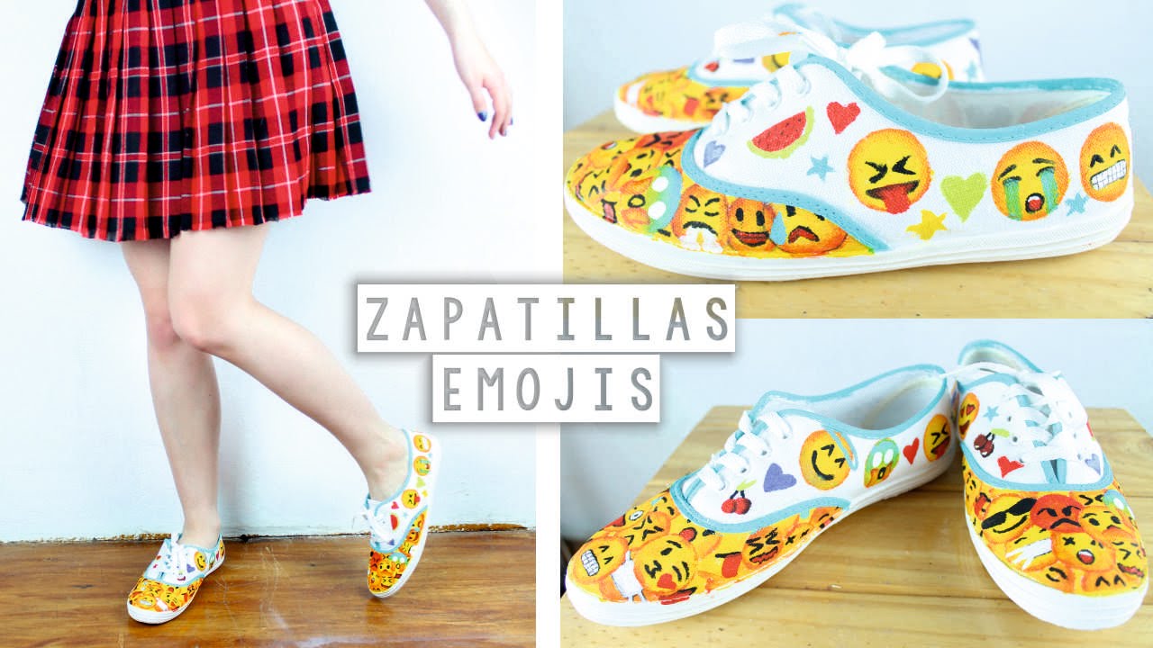 RENOVA TUS ZAPATILLAS ✩ diseño emojis - Ann Look