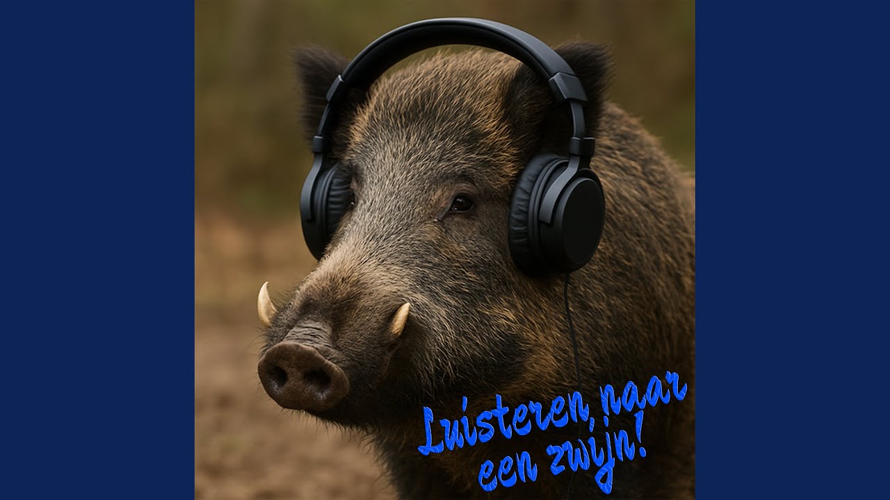 Luisteren naar een zwijn